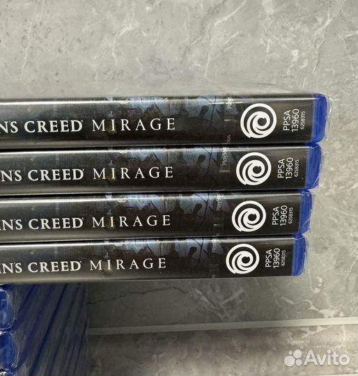 Assassins Creed Mirage PS5 новые диски