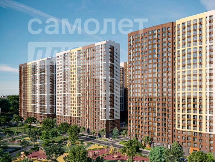 2-к. квартира, 59 м², 3/25 эт.