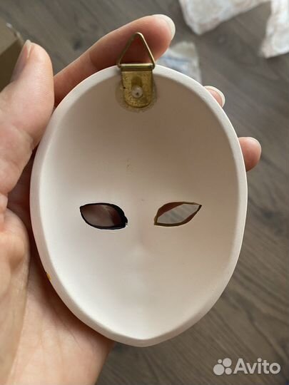 Маска керамическая ручной росписи