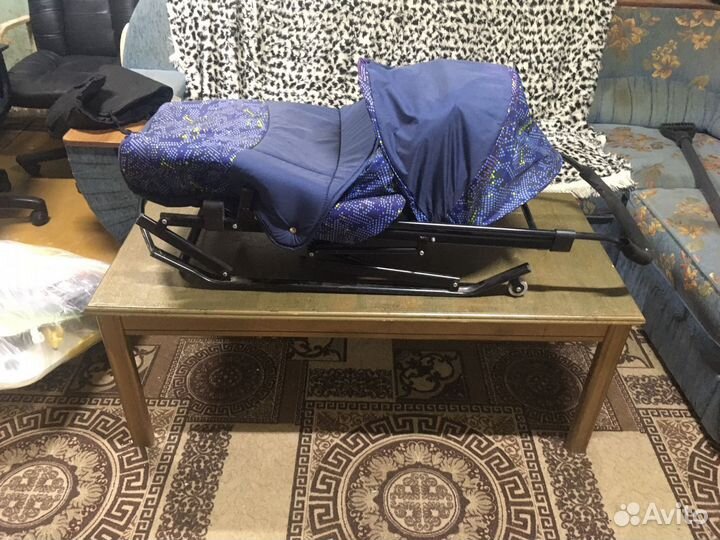 Коляска санки