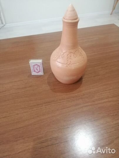 Графин глиняный