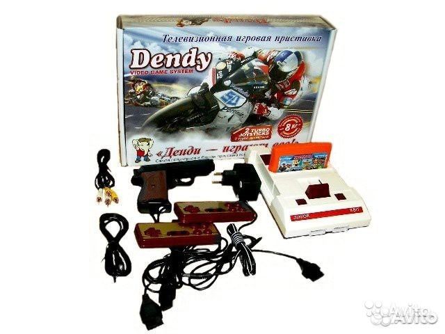 Игровая приставка Dendy Junior 300 in 1(8 bit)