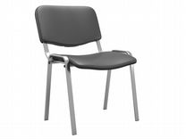 Офисный стул Изо Черный, экокожа / Хром, металл