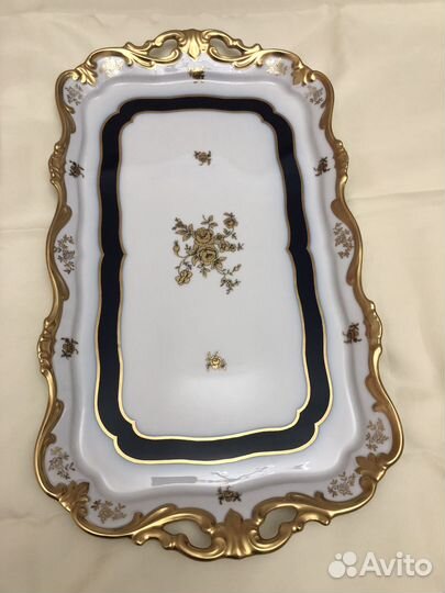 Фарфоровые блюда германия Веймар Анна Амалия