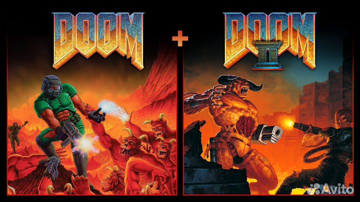 Doom + doom 2 PS4 PS5