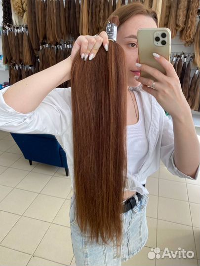 Натуральные волосы 70 см (А579)