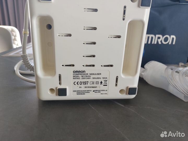 Ингалятор небулайзер компрессорный omron
