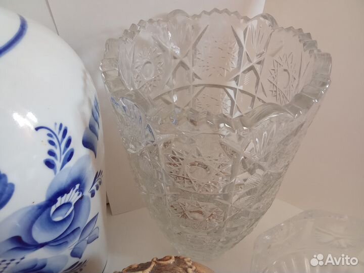 Хрусталь статуэтки фарфор глина