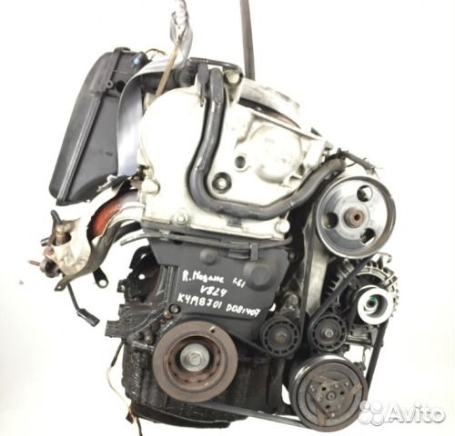 Двс (Двигатель) Renault Megane I 2001г. 1.6л