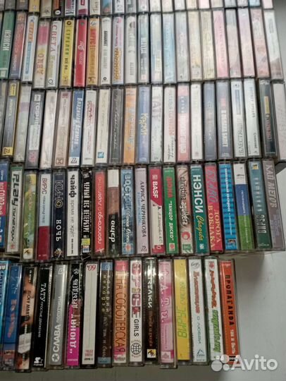 200 Аудиокассет попса начало 2000х