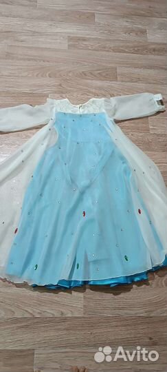 Платье эльзы холодное сердце 116