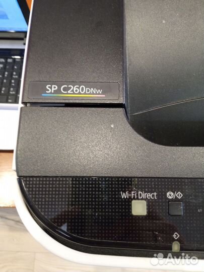 Цветной лазерный принтер Ricoh SP C260DNw