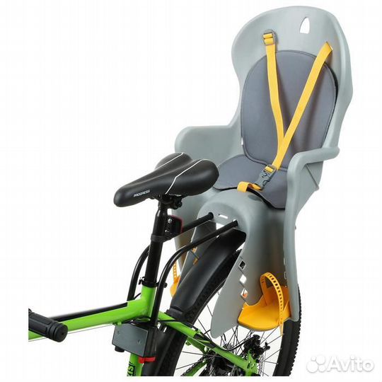 Велокресло заднее BQ-7A, крепление на раму, цвет с