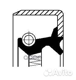 Сальник ступицы колеса 12016929B Corteco