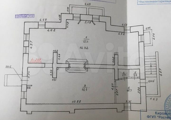 Свободного назначения, 127.4 м²