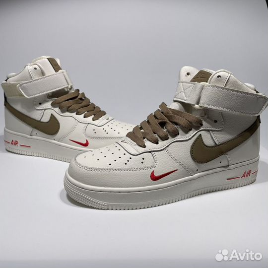 Nike Air Force 1 Mid White кроссовки