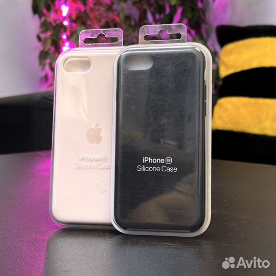 Чехол Silicone Case iPhone SE 2022/2020/8/7 Новые