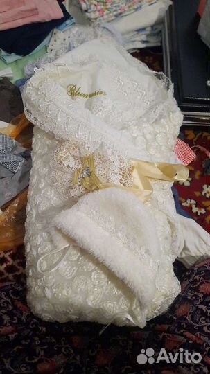 Детское одеяло на выписку