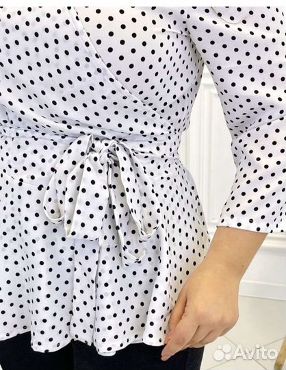 Блузка на запах