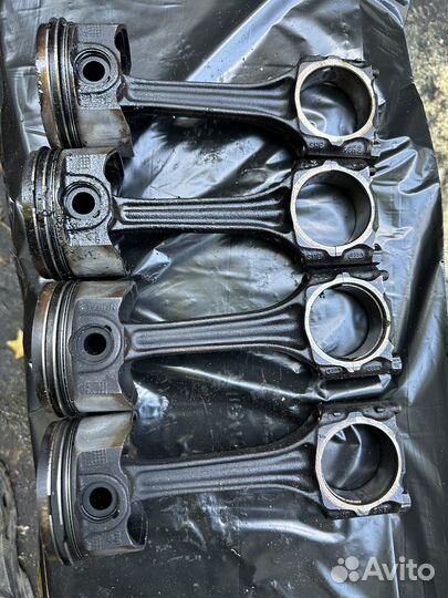 Шатуны с поршнями volkswagen 2E