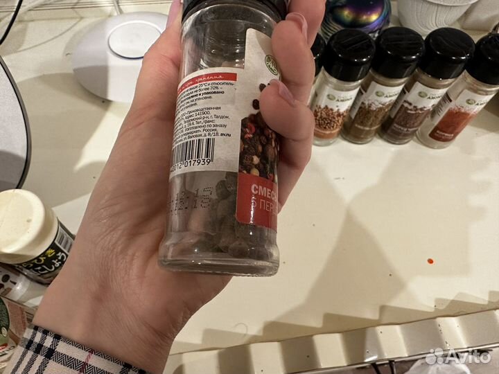 Банки для хранения специй Просто Азбука вкуса