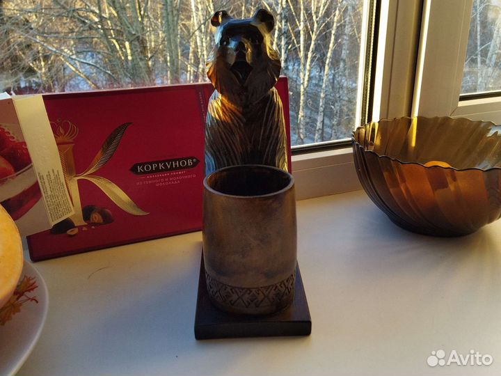 Башкирский мед Деревянный Медведь СССР