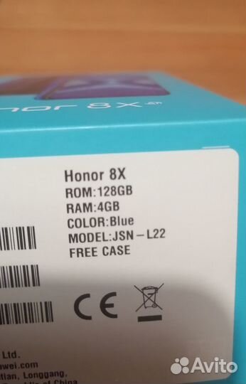 HONOR 8X, 4/128 ГБ