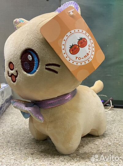 Мягкая игрушка котик