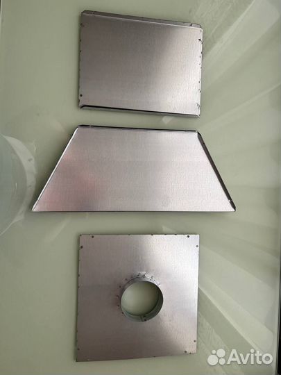 Зонт вытяжной разборный 800x800 L300