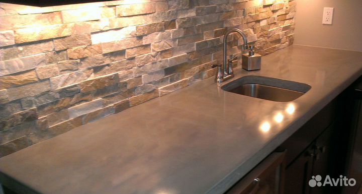 Столешницы из бетона