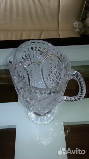Кувшин хрустальный Югославия