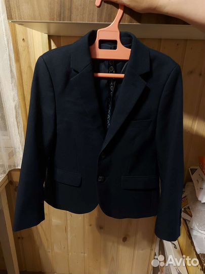 Костюм для мальчика Dimark 116-122 темно-синий