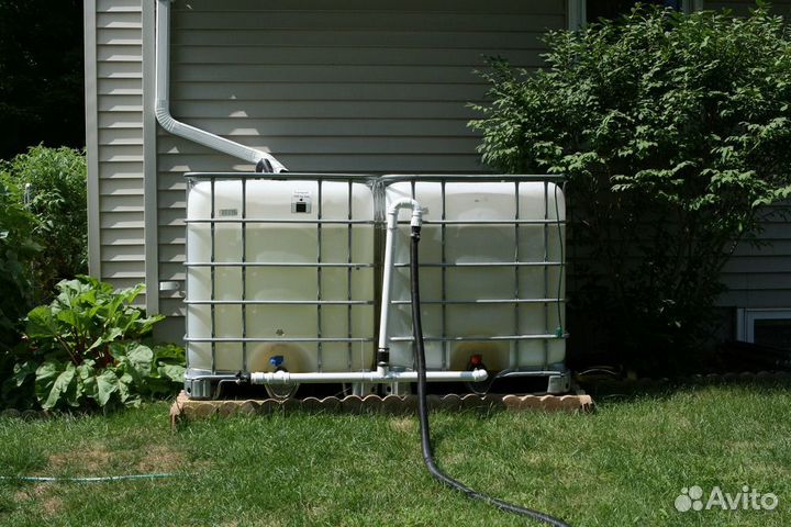 Еврокуб на дачу для полива чистые мытые Доставка