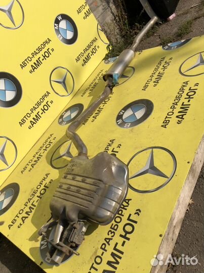 Mercedes W222 S222 W217 C217 Глушитель в сборе L л