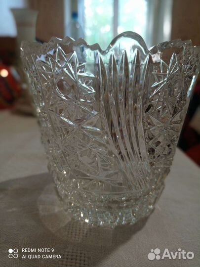 Хрустальная конфетница СССР