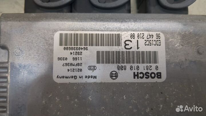 Блок управления двигателем Citroen C5