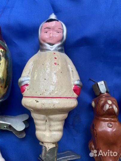 Елочные игрушки СССР на прищепке