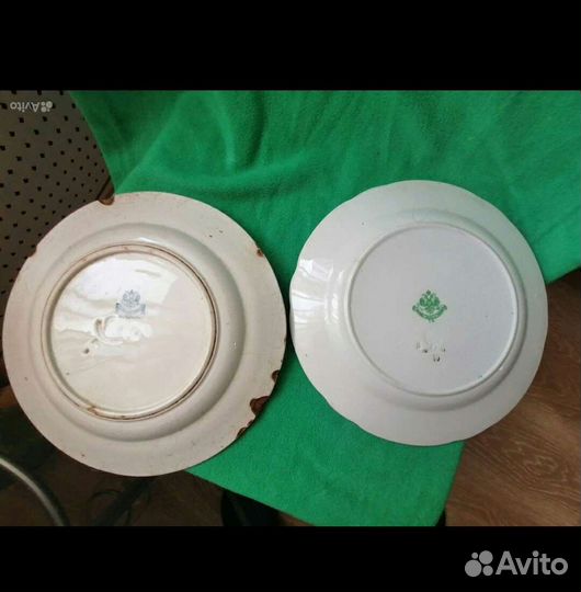 Фарфоровые тарелки Кузнецова