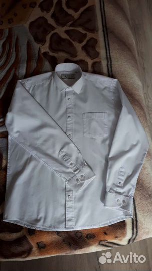 Рубашка белая р.152-158