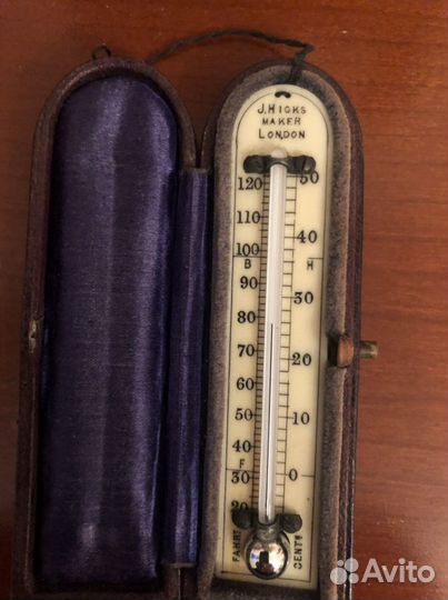 Карманый термометр 19 век