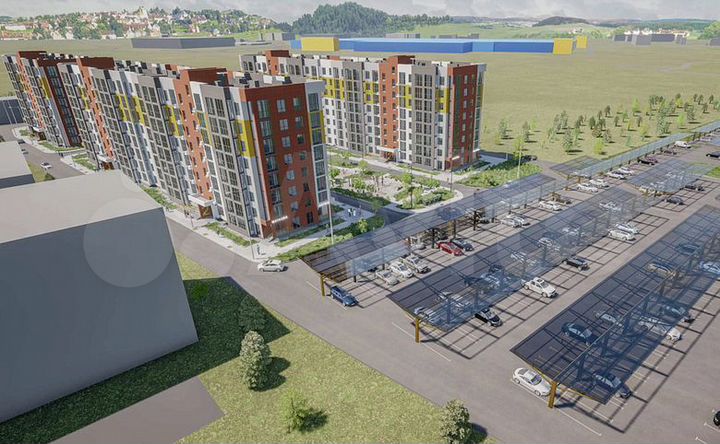 2-к. квартира, 48,1 м², 3/8 эт.