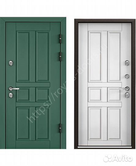 Входная дверь с терморазрывом