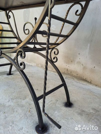 Мангал стационарный стальной на заказ