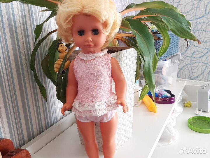 Кукла гдр времен СССР 36см