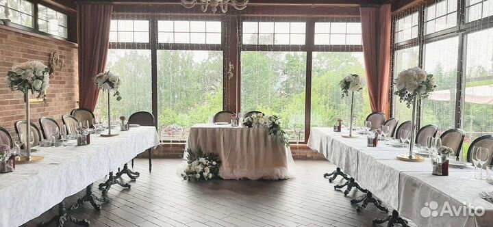 Украшение зала. Свадебные аксессуары