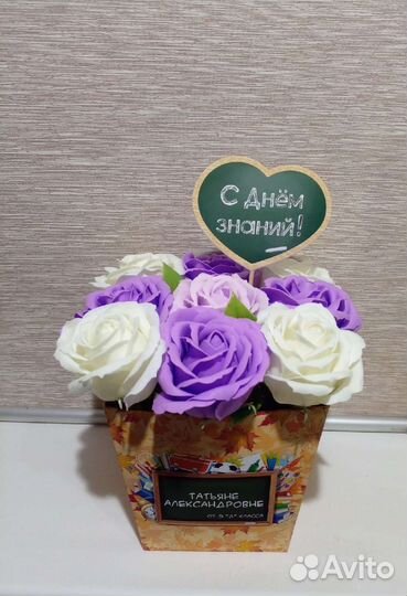 Букеты из мыла