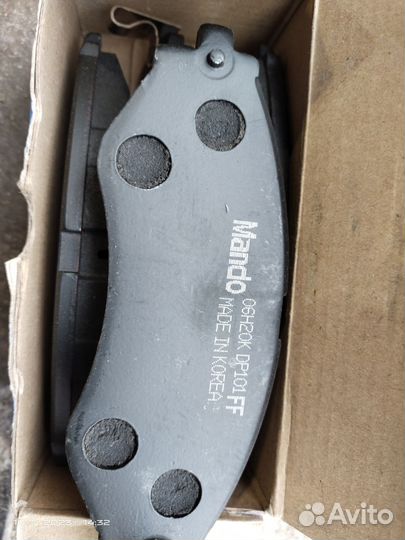 Тормозные колодки для Шевроле rezzo