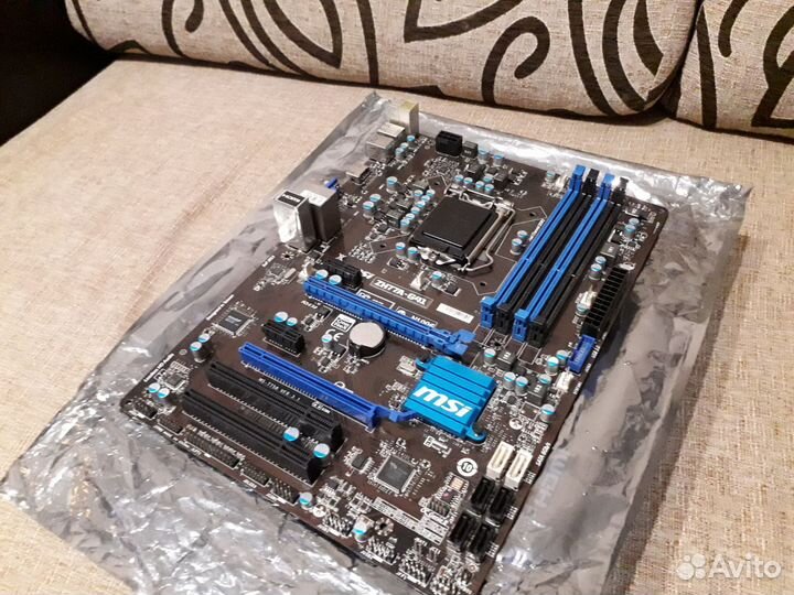 Материнская плата 1155 + i7 + 8GB