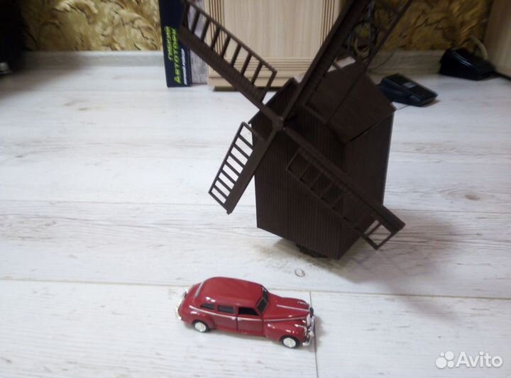 Модели 1:43, макет мельницы 1:43