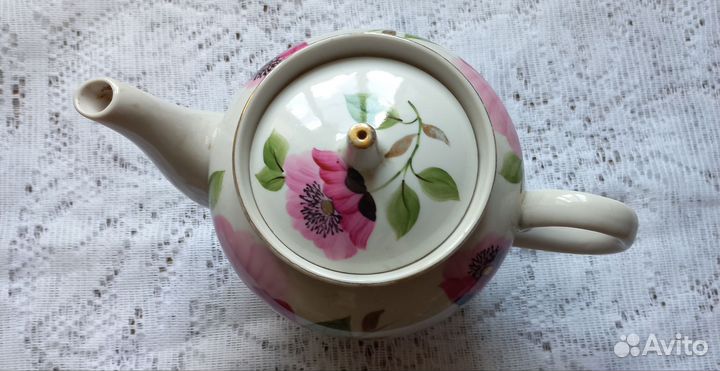 Чайник заварочный фарфоровый СССР